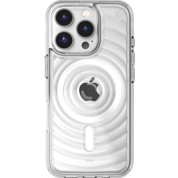 310457_1-1.jpg STM Reawaken Ripple MagSafe Case for Apple iPhone 16 Pro/Pro Max (Clear)