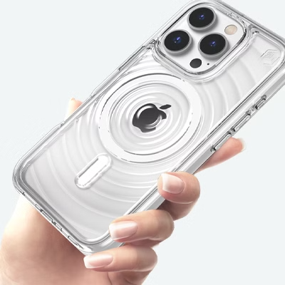 4709383.png STM Reawaken Ripple MagSafe Case for Apple iPhone 16 Pro/Pro Max (Clear)