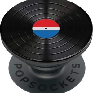 6402067_rd.jpg PopSockets - PopGrip Premium Cell Phone Grip & Stand - Red/Blue/Black