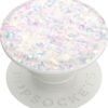 6426754_rd.jpg PopSockets - PopGrip Premium Cell Phone Grip & Stand - Iridescent Confetti White
