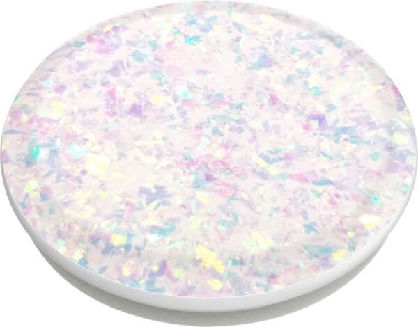 6426754ld.jpg PopSockets - PopGrip Premium Cell Phone Grip & Stand - Iridescent Confetti White