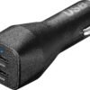 Insignia™ - 40W Dual USB-C Port Vehicle Charger - Black