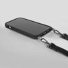 Noémie - Wallet & Crossbody Strap Case for iPhone 13 Pro Max & iPhone 12 Pro Max - Black/Black