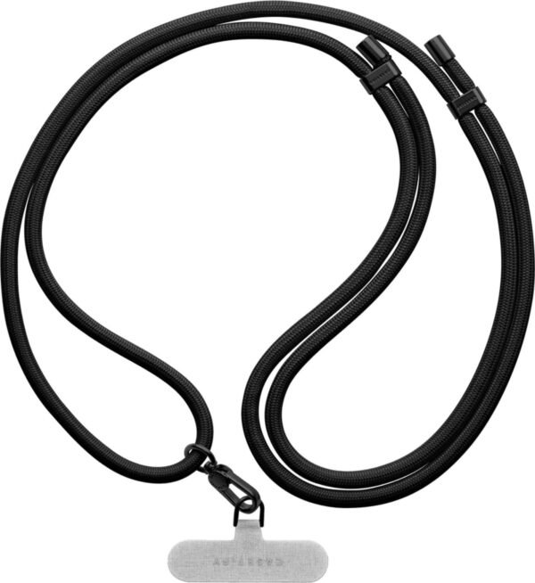 6554908cv11d.jpg CASETiFY - Rope Cross-body Phone Strap Compatible with Most Cell Phone Devices - Black - Open Box - Excellent