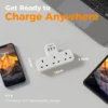 73f0ce73-fc7a-4620-a8eb-4bd8e6206a1e.webp USB C Charger Plug SG, TESSAN 3 Way Plug Extension Socket with 3 USB
