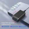 125W Gan PD Fast Charger Station 2 USB-A Ports 3 Type-C Desktop Chargers
