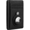 c4b2c180-f808-4429-ab94-8f9fc27cb5ea.jpg SaharaCase - Slim Genuine Leather Wallet Case for Apple AirTag - Black