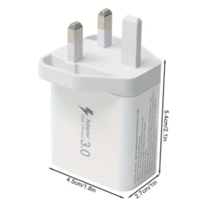 WeBeqer Fast Charger, Multi-Port Wall Adapter with 4 USB Ports