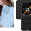 Samsung Galaxy Z Flip 5 Leather Cover