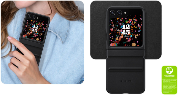 Samsung Galaxy Z Flip 5 Leather Cover