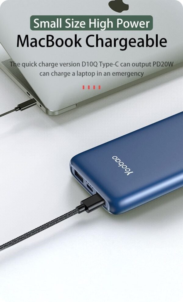my-11134202-7r98v-ln9rsfgu6yf06b-1.jpg Yoobao PD20 Mini 10000mAh Fast Charging Super Mini Power Bank/ Festival Pack PD 20W Charger Set QC18W/PD20W